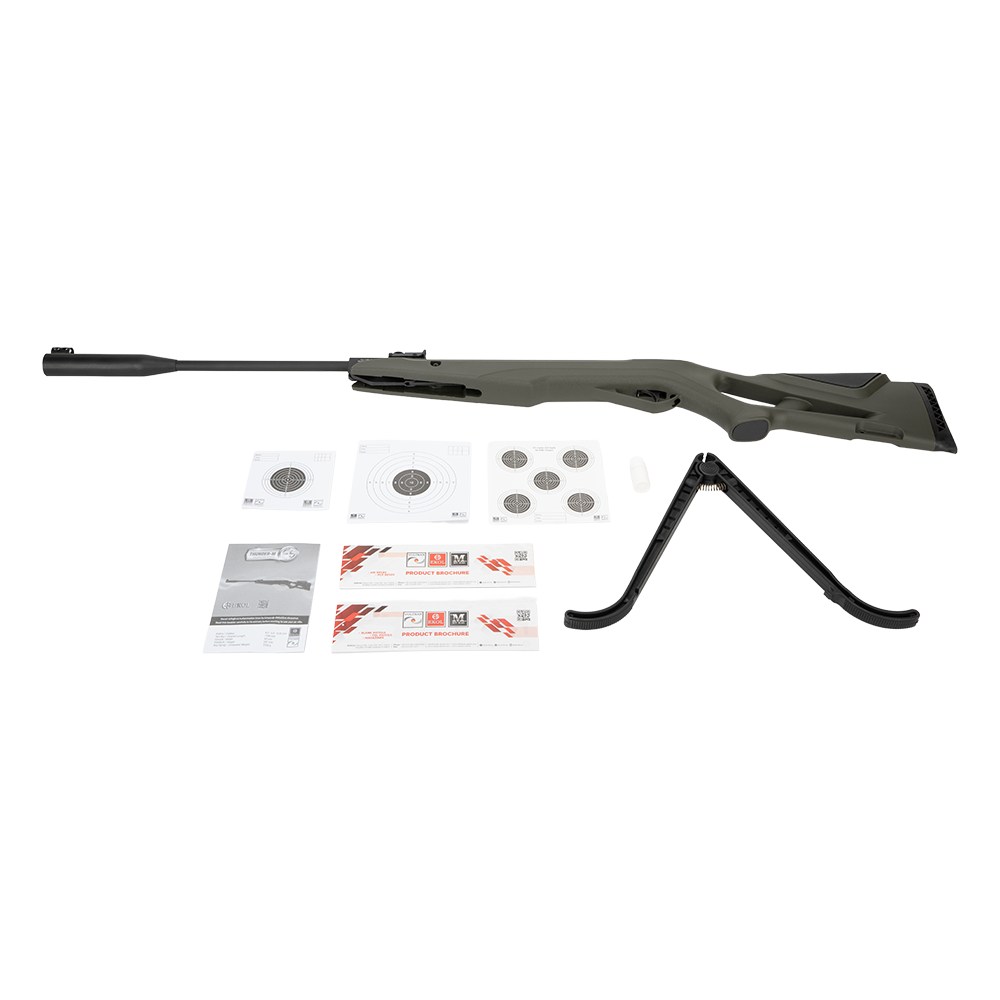 Винтовка пневматическая EKOL THUNDER-M ES 450 Хаки, калибр 4,5 мм, 3 Дж. Фото №5 Винтовка пневматическая EKOL THUNDER-M ES 450 Хаки, калибр 4,5 мм, 3 Дж. Фото №5