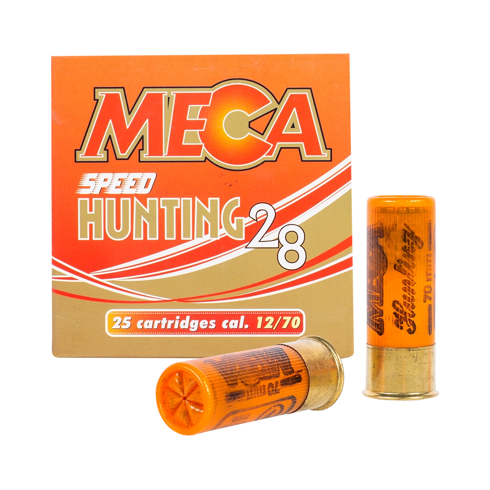 Патрон Meca Speed Hunting 12/70 №7 28 гр. (в пачке 25 шт/короб 250). Фото №1 Патрон Meca Speed Hunting 12/70 №7 28 гр. (в пачке 25 шт/короб 250). Фото №1