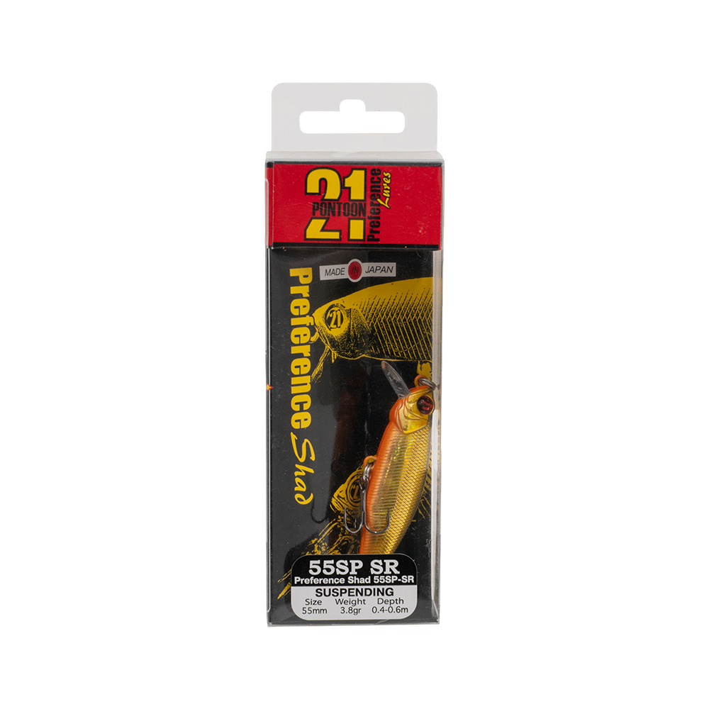 Воблер Pontoon21 PREFERENCE SHAD 55SP-SR, 55 мм.,3.8 гр., 0.4-0.6м. (P21-PSH55SP-SR-A02). Фото №1 Воблер Pontoon21 PREFERENCE SHAD 55SP-SR, 55 мм.,3.8 гр., 0.4-0.6м. (P21-PSH55SP-SR-A02). Фото №1