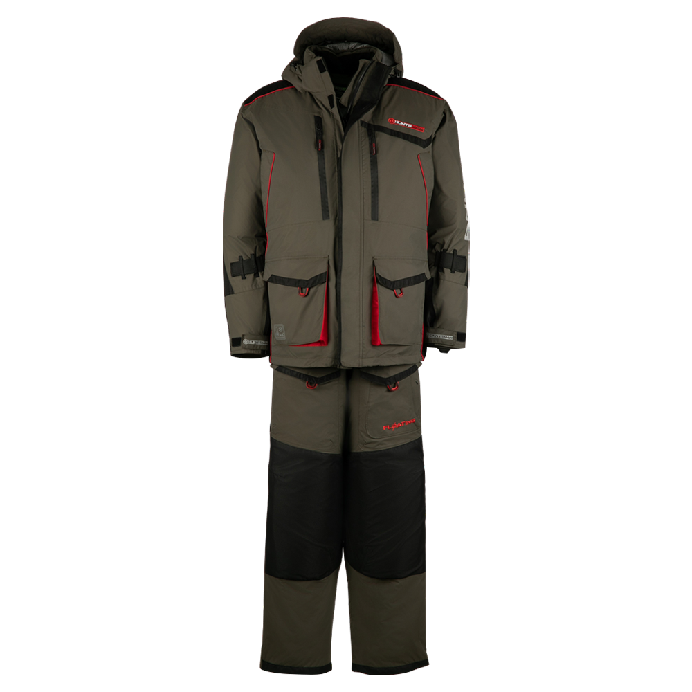 Костюм Huntsman Поплавок Siberia Floating цвет Хаки/Черный ткань Breathable. Фото №1
