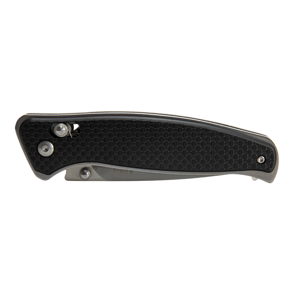 Нож складной Kranch B-124, клинок AUS8, рукоять G10 black, carbon. Фото №3