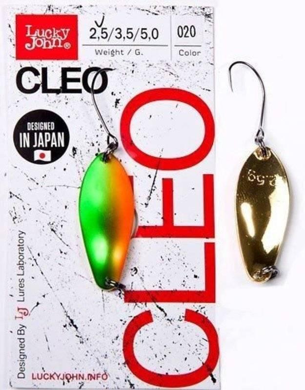 Блесна колеблющаяся Lucky John Cleo 31мм, 2,5гр, цвет (020). Фото №1 Блесна колеблющаяся Lucky John Cleo 31мм, 2,5гр, цвет (020). Фото №1