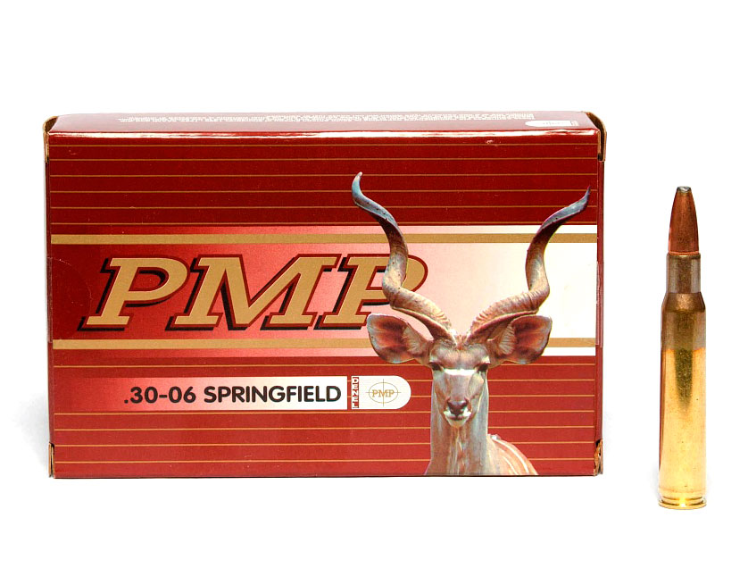 Патрон нарезной РМР калибр 30-06 SPRG SP 10,89 гр. 168 grn. (в пачке 20 шт.). Фото №2