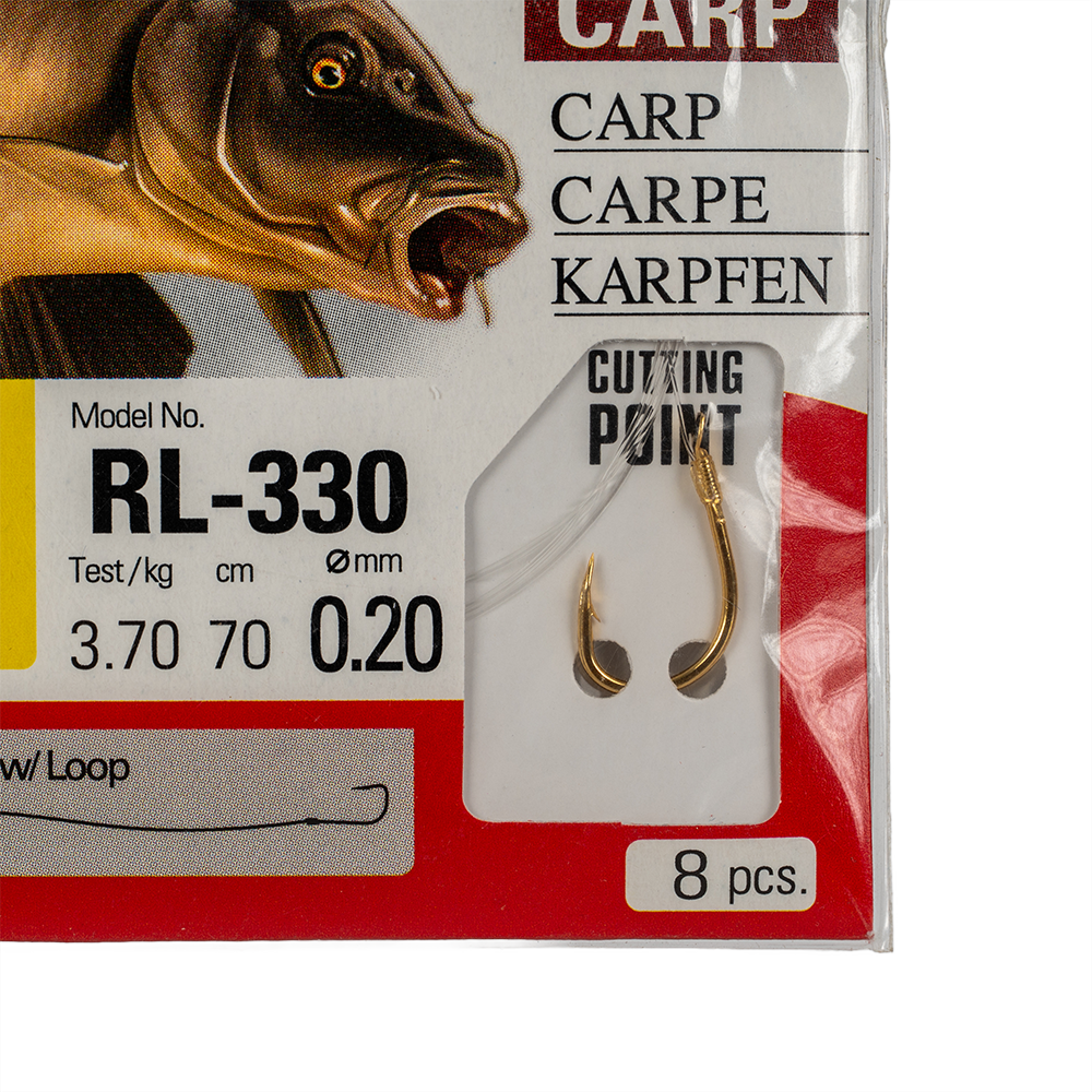 Крючок с поводком Owner RL-330 04-0.20 . Фото №2