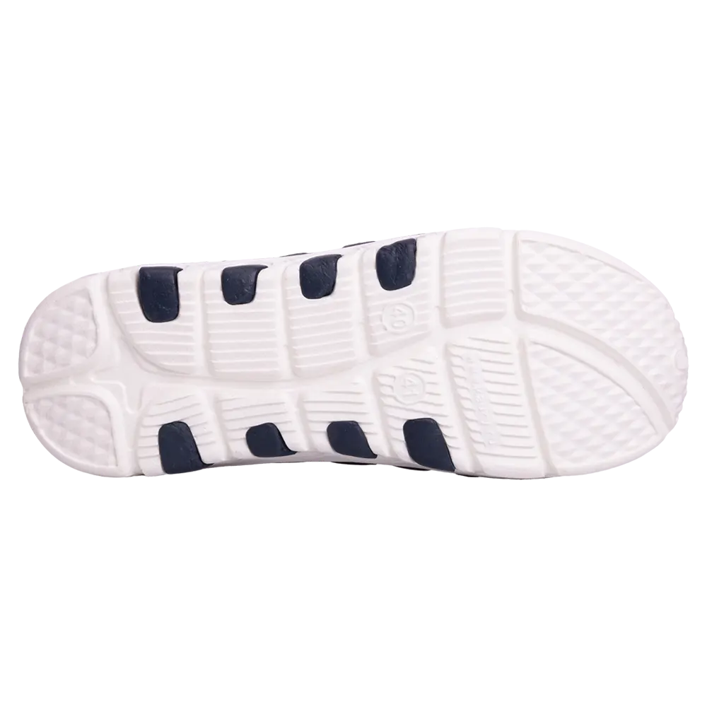 Кроссовки Kaury коралловые (бело-синий, ЭВА) р. 46/47. Фото №7 Кроссовки Kaury коралловые (бело-синий, ЭВА) р. 46/47. Фото №7