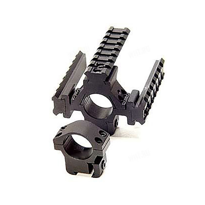 Кольца LEAPERS 25,4мм с тремя базами weawer на одном кольце средние. Фото №2