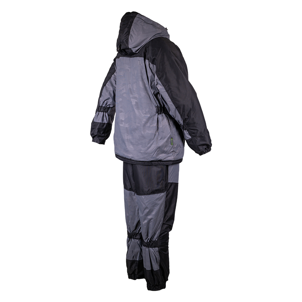 Костюм Huntsman демисезонный Горка-Люкс ткань Breathable Camo цвет Серый р. 56-58/170-176. Фото №4