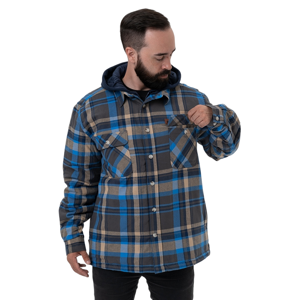 Куртка-рубашка Remington City Walk Blue, р. 4XL. Фото №9 Куртка-рубашка Remington City Walk Blue, р. 4XL. Фото №9