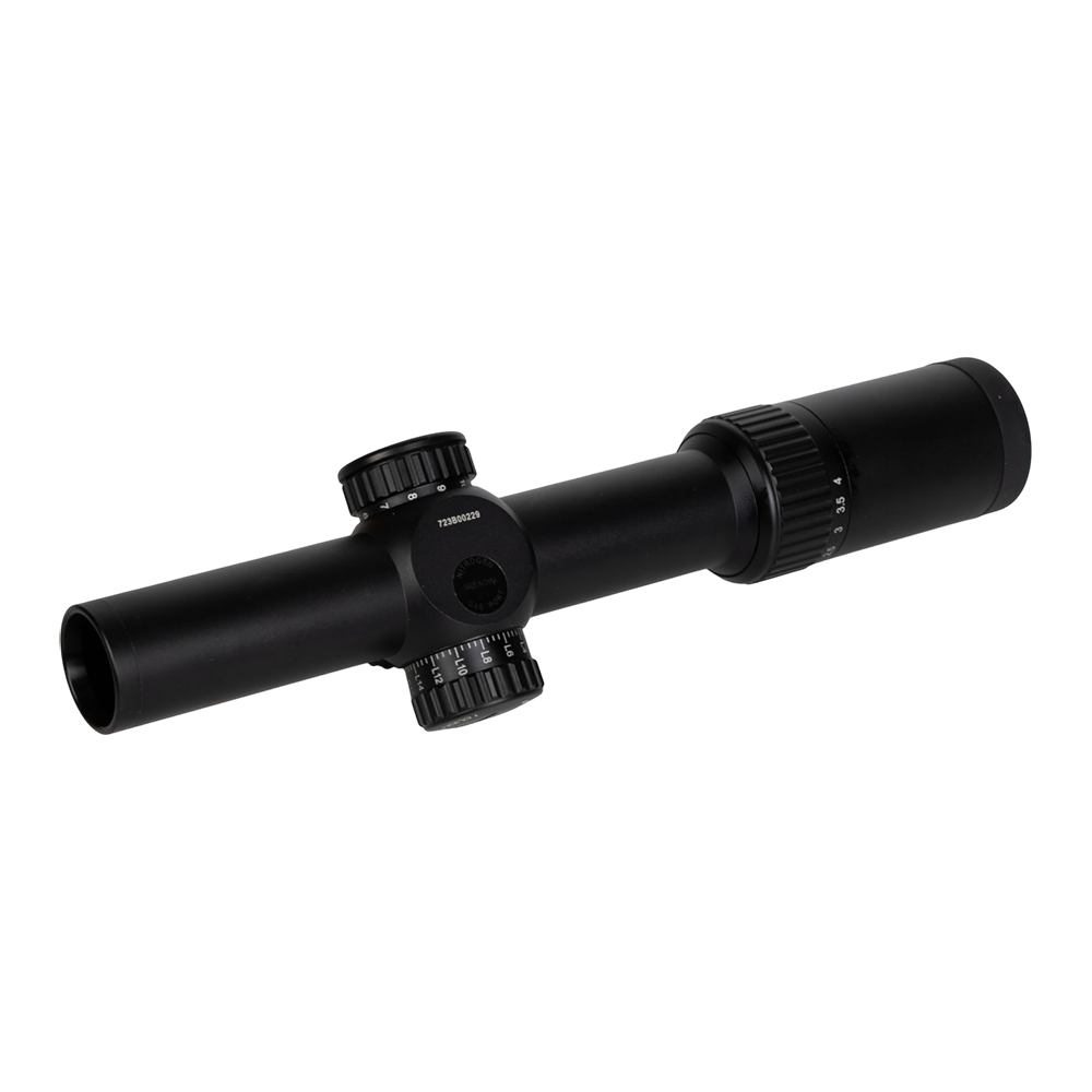 Прицел Gaut Nephrite 1-4x24, сетка 92, подсветка красная, 30мм, поправки 1/2 МОА. Фото №7 Прицел Gaut Nephrite 1-4x24, сетка 92, подсветка красная, 30мм, поправки 1/2 МОА. Фото №7