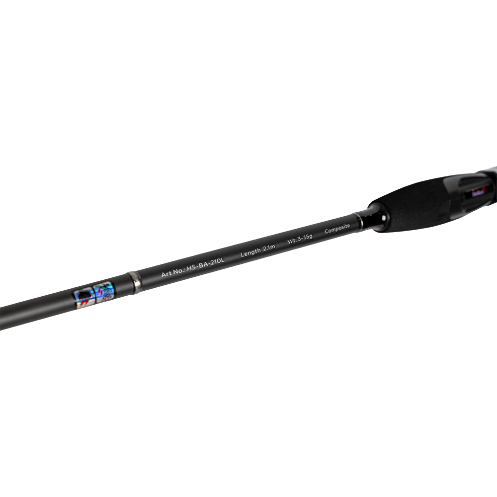 Удилище спиннинговое Helios Black Asteria 210L 2,1м, 2sec., 3-15гр*. Фото №3 Удилище спиннинговое Helios Black Asteria 210L 2,1м, 2sec., 3-15гр*. Фото №3