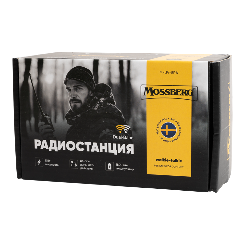 Радиостанция Mossberg M-UV-5RA. Фото №2