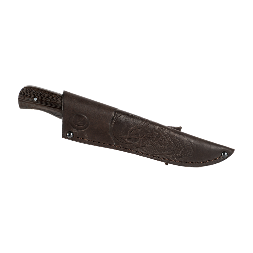 Нож МС Соболь, клинок Х12МФ, рукоять венге, дюраль. Фото №7