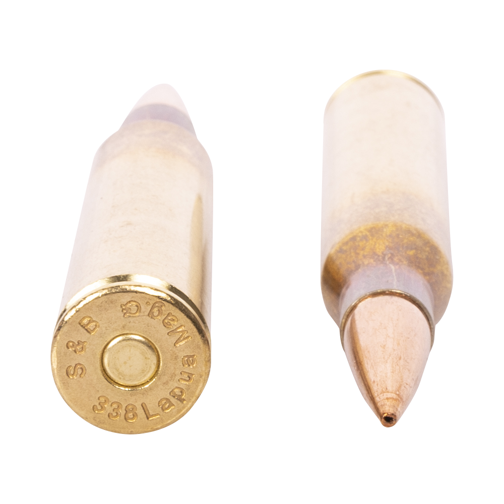 Патрон нарезной SELLER&BELLOT калибр 338 Lapua mag HPBT 16,2 гр. (в пачке 10 шт.). Фото №3