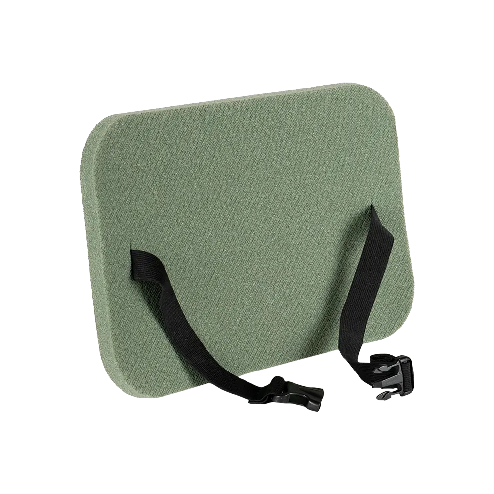 Сиденье 230 х 350 х 15мм хаки с утяжками. Фото №2