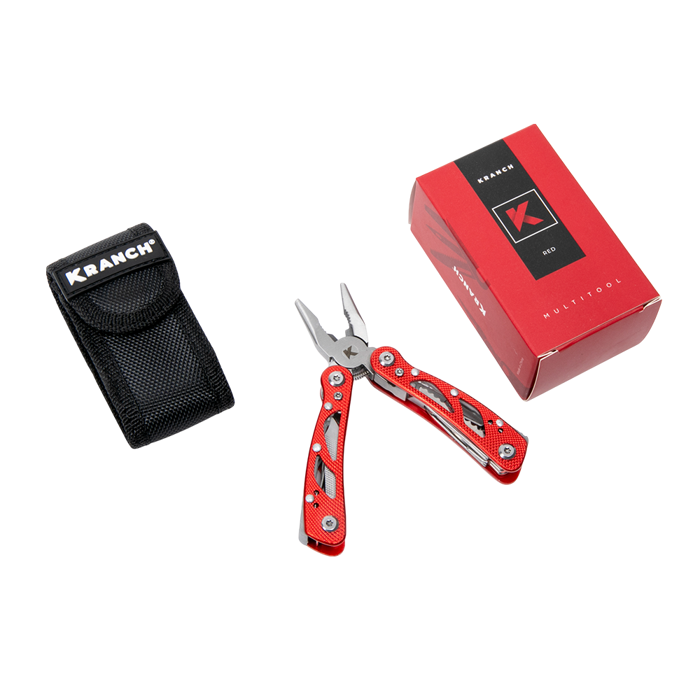 Мультиинструмент Kranch R-605, red. Фото №3