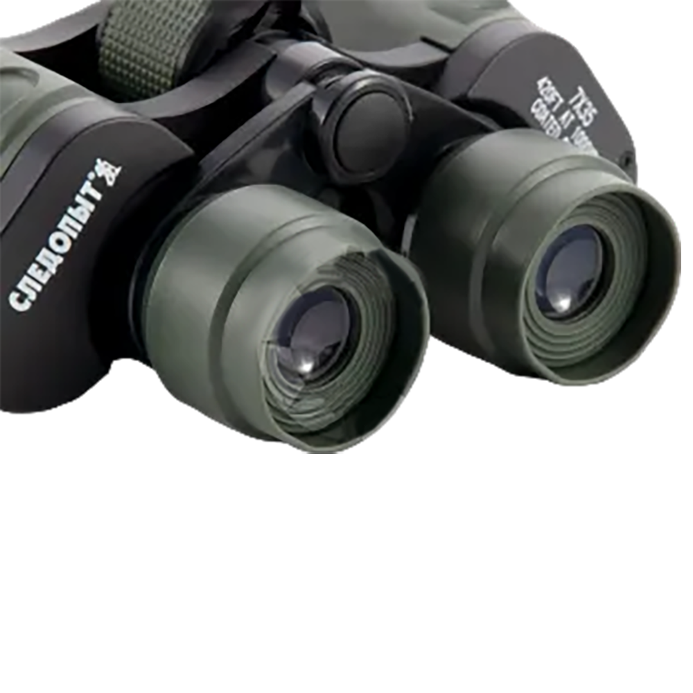 Бинокль "СЛЕДОПЫТ", 7х35, зеленый-защитный, 165*50*145 мм, 540 гр., в чехле/24/50/20/. Фото №2 Бинокль "СЛЕДОПЫТ", 7х35, зеленый-защитный, 165*50*145 мм, 540 гр., в чехле/24/50/20/. Фото №2