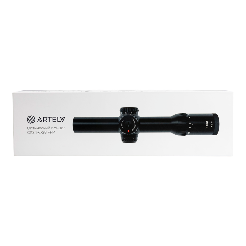 Прицел оптический ARTELV CRS 1-6x28 FFP, 34mm, с подсветкой. Фото №8