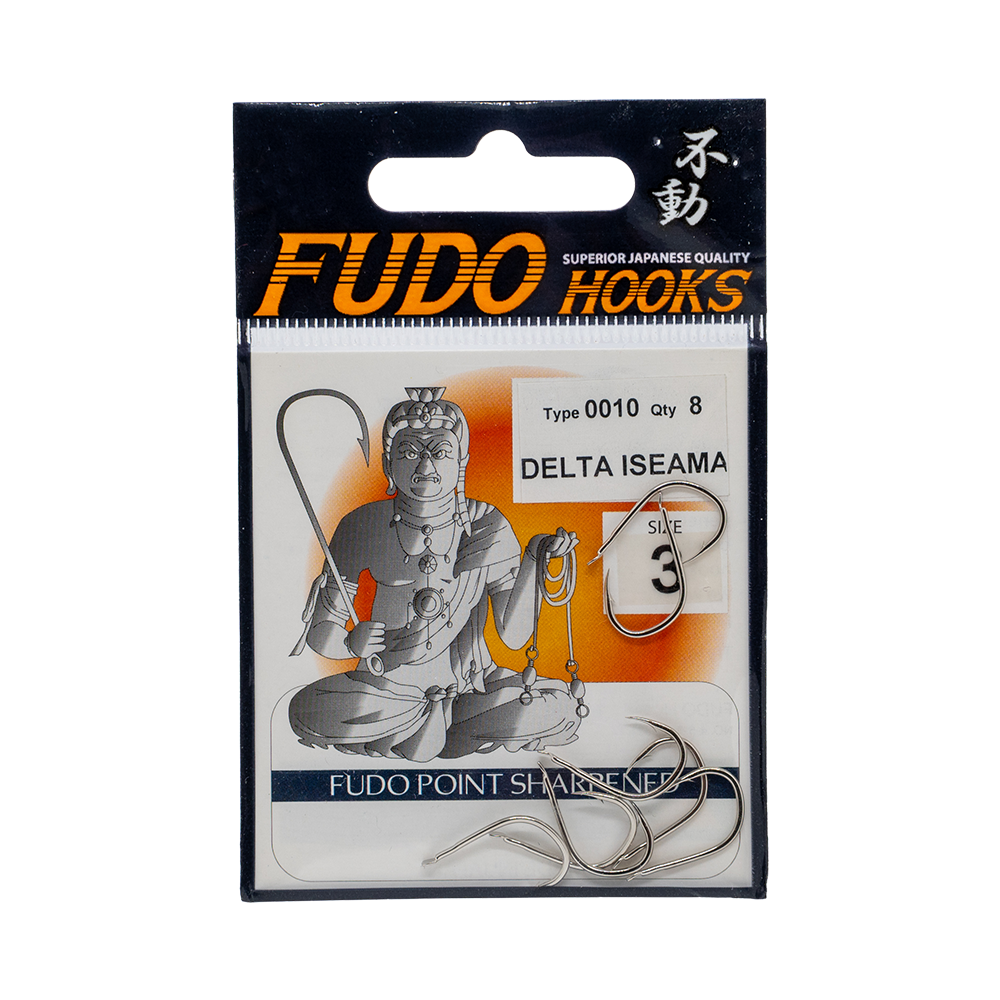 Крючок FUDO DELTA ISEAMA №3 Type 0011 Oty 8. Фото №1 Крючок FUDO DELTA ISEAMA №3 Type 0011 Oty 8. Фото №1
