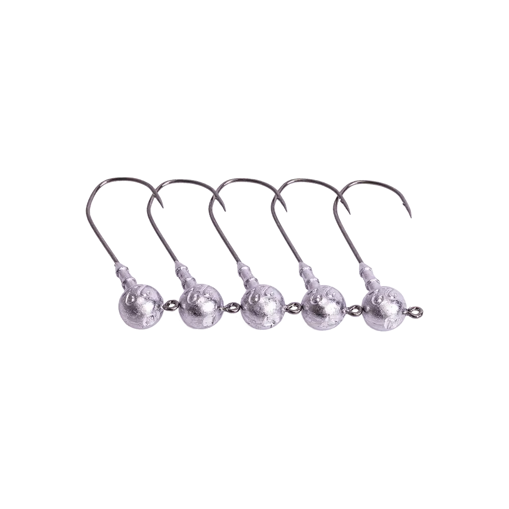 Джиг головка на крючке 68мм "Коготь" №5/0 22гр (5шт. упак.) (ИП Набов). Фото №2