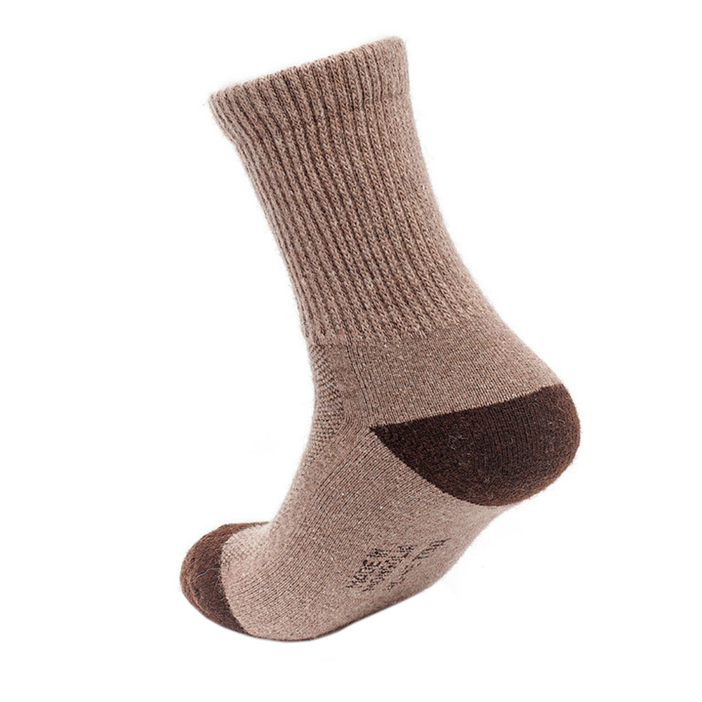 Термоноски EuroWool спорт удлиненные, 70% шерсть, с пухом яка, р. 44-46. Фото №3