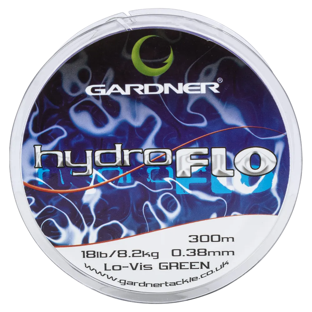 Леска "GARDNER" HYDRO-FLO 18lb 0,38mm 300m GREEN. Фото №1