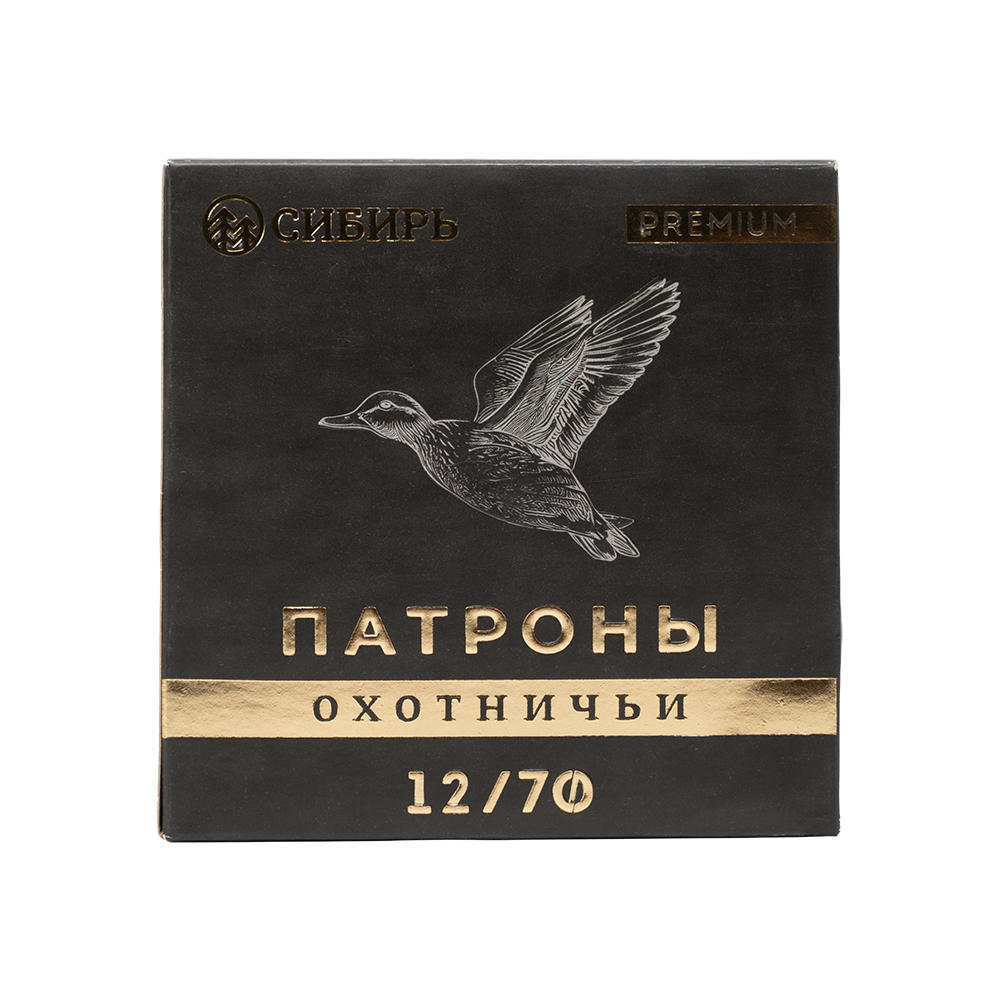Патрон СИБИРЬ PREMIUM 12/70 охотничий дробовой 34г №5 б/к (CX-2000) (пачка 25 шт) (в коробке 250шт). Фото №5
