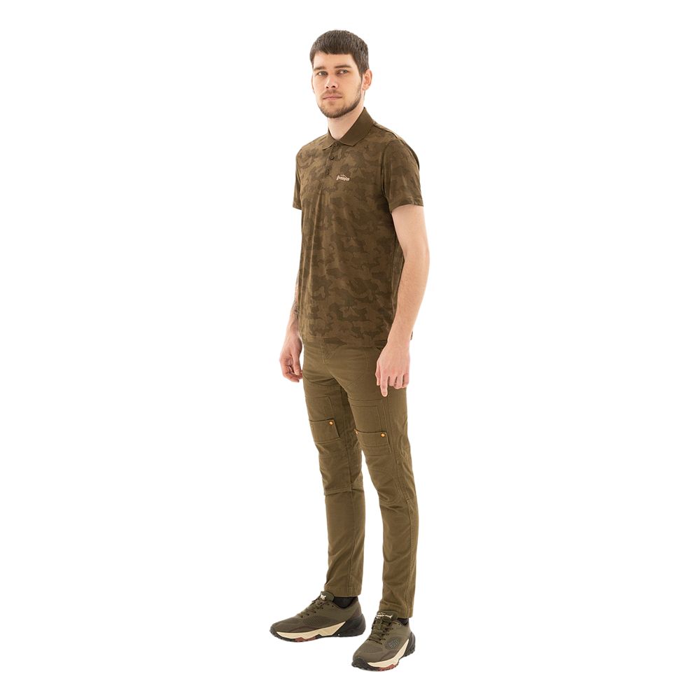 Поло Remington Ben Brown Melange р. 3XL. Фото №1