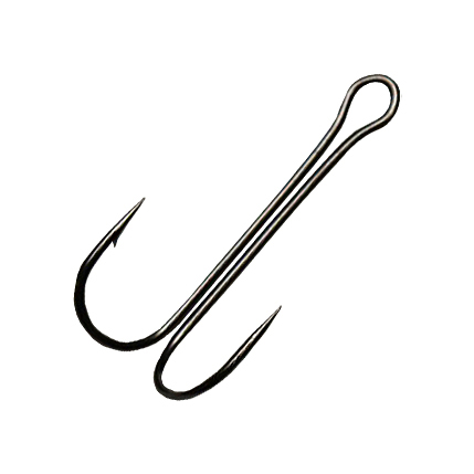 Крючок-двойник V-Double BN №1 L-38mm Kosadaka (уп.50шт.). Фото №2