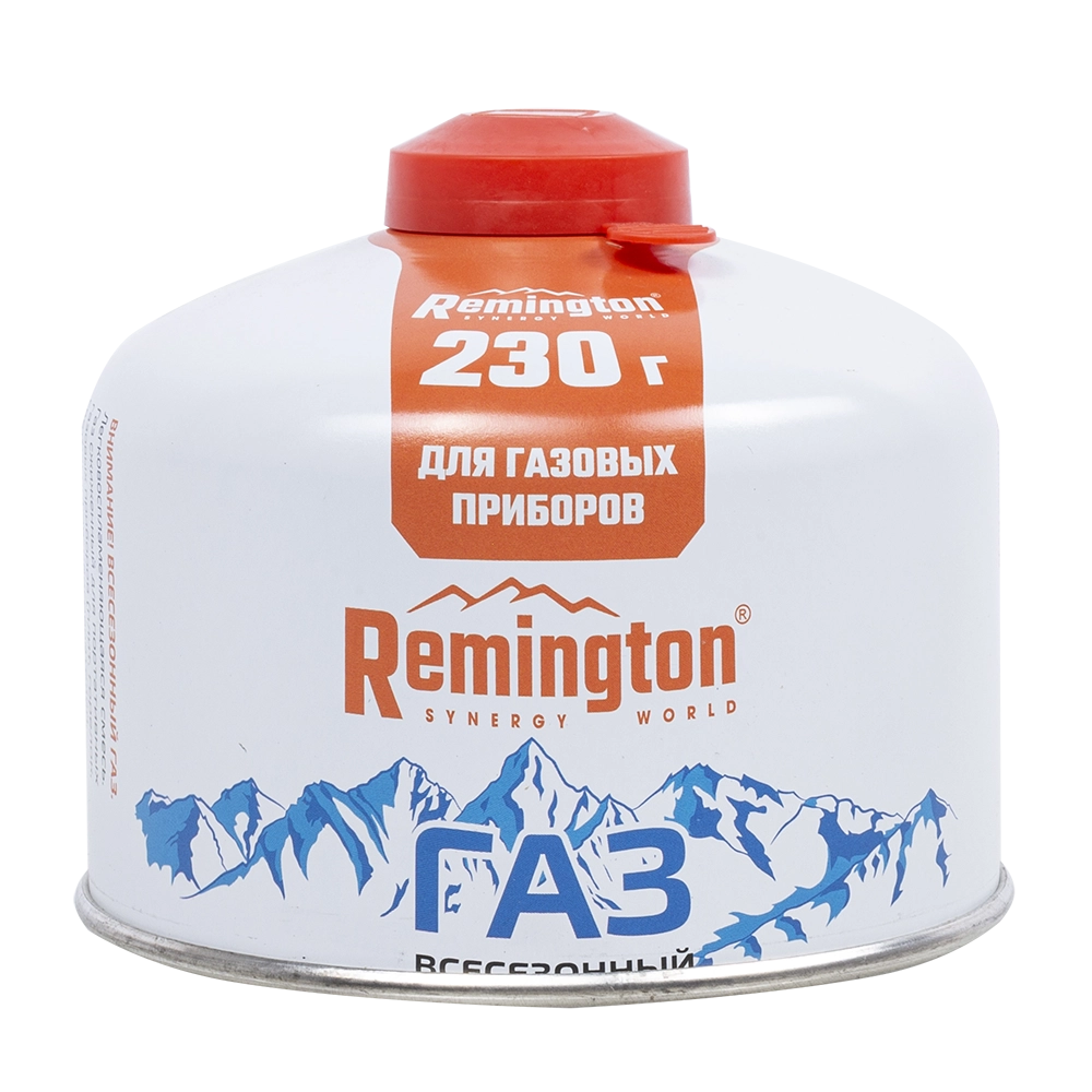 Баллон газовый Remington резьбовой 230г. Фото №2 Баллон газовый Remington резьбовой 230г. Фото №2