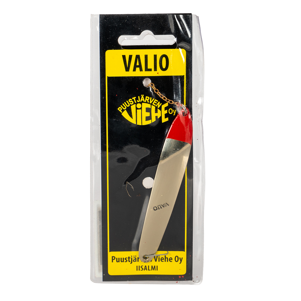 Блесна Puustjarven Valio 85мм, 20гр, цвет (Hop/Hop) цепочка-крючок. Фото №1