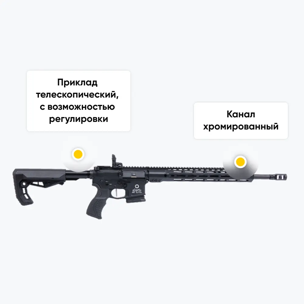 Карабин охотничий самозарядный BOLD калибр 223 Rem, L=18" (460 мм). Фото №11