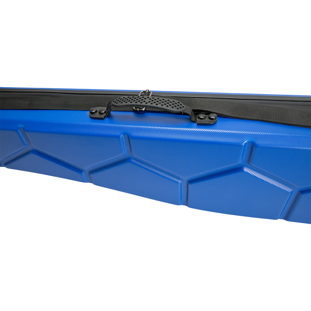 Кейс для удилищ Garry Zonter жесткий "Кристалл" размер M (140*22*13) синий. Фото №3