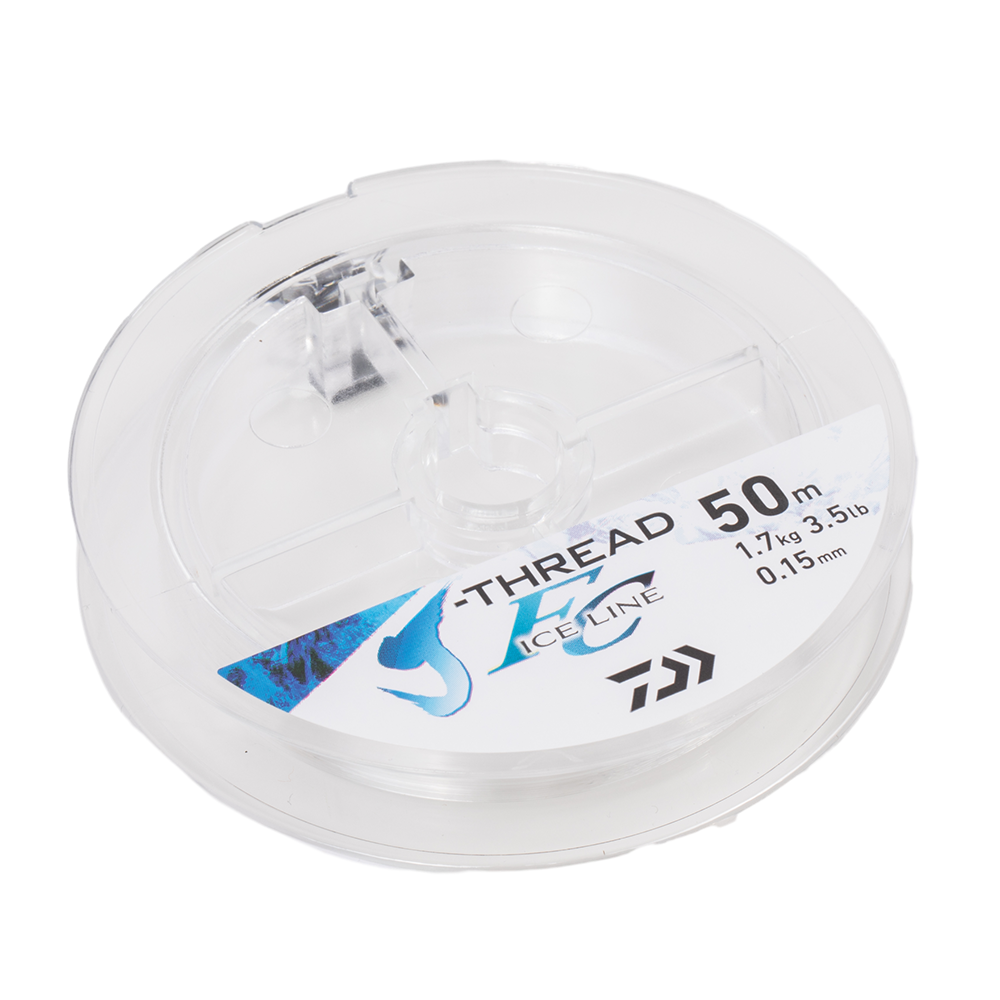 Леска Daiwa J-THREAD FC ICE LINE 0.15mm-50m. Фото №2