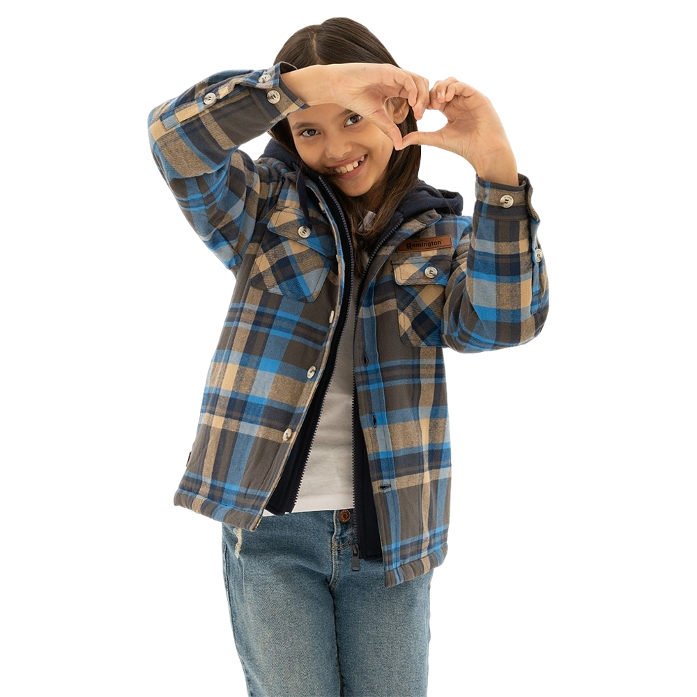 Рубашка утеплённая Remington City Walk Boy Blue р. 146. Фото №6