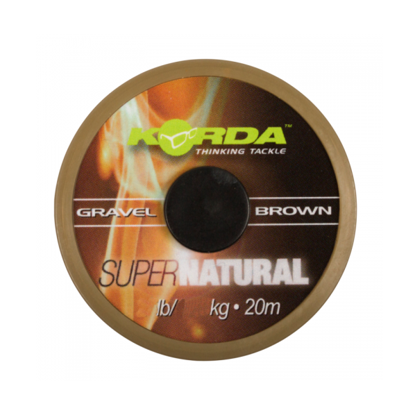 Поводковый материал Korda SuperNatural Gravel Brown 25lb KSNB25. Фото №2 Поводковый материал Korda SuperNatural Gravel Brown 25lb KSNB25. Фото №2