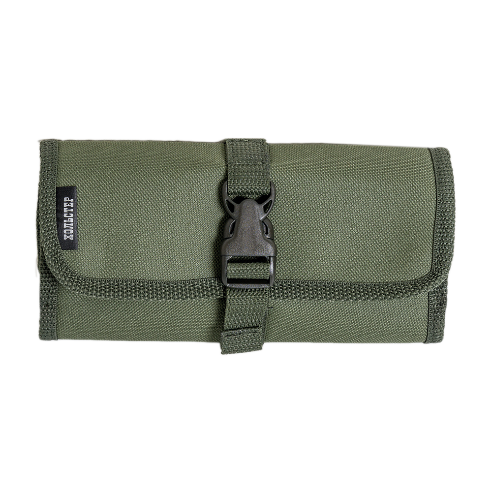 Подсумок на 6 патронов универсальный калибр 12, 16, 20 к. Модуль (ткань, черный) (Хольстер). Фото №1