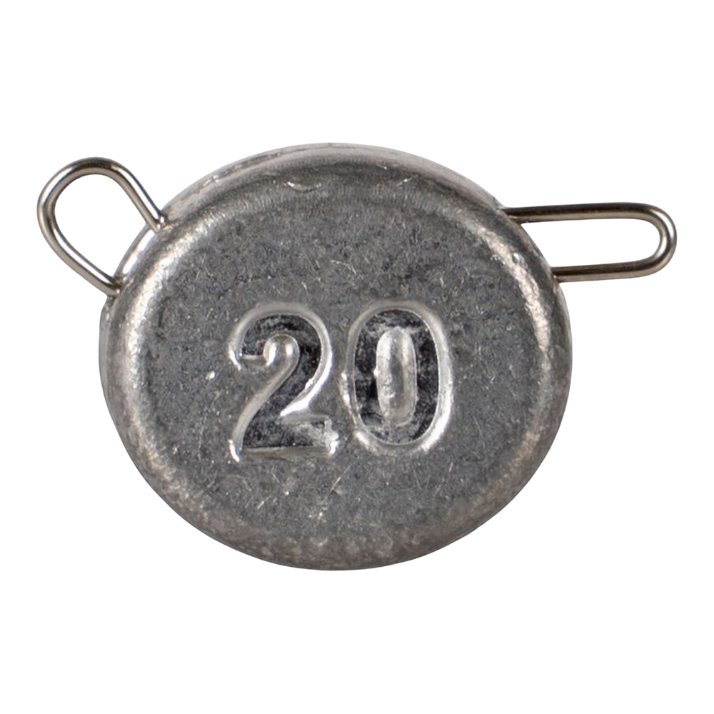 Груз Чебурашка (таблетка) разборная. Вес 20,0 гр (10 шт/упак). Фото №1