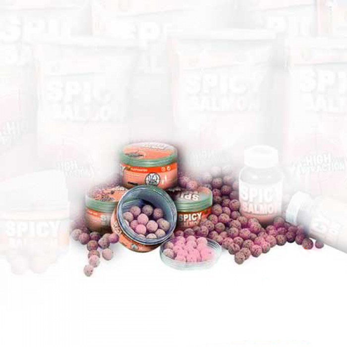 Бойли тон. Starbaits Performance Concept SPICY SALMON Hook Baits20мм, 0.2кг. Фото №1