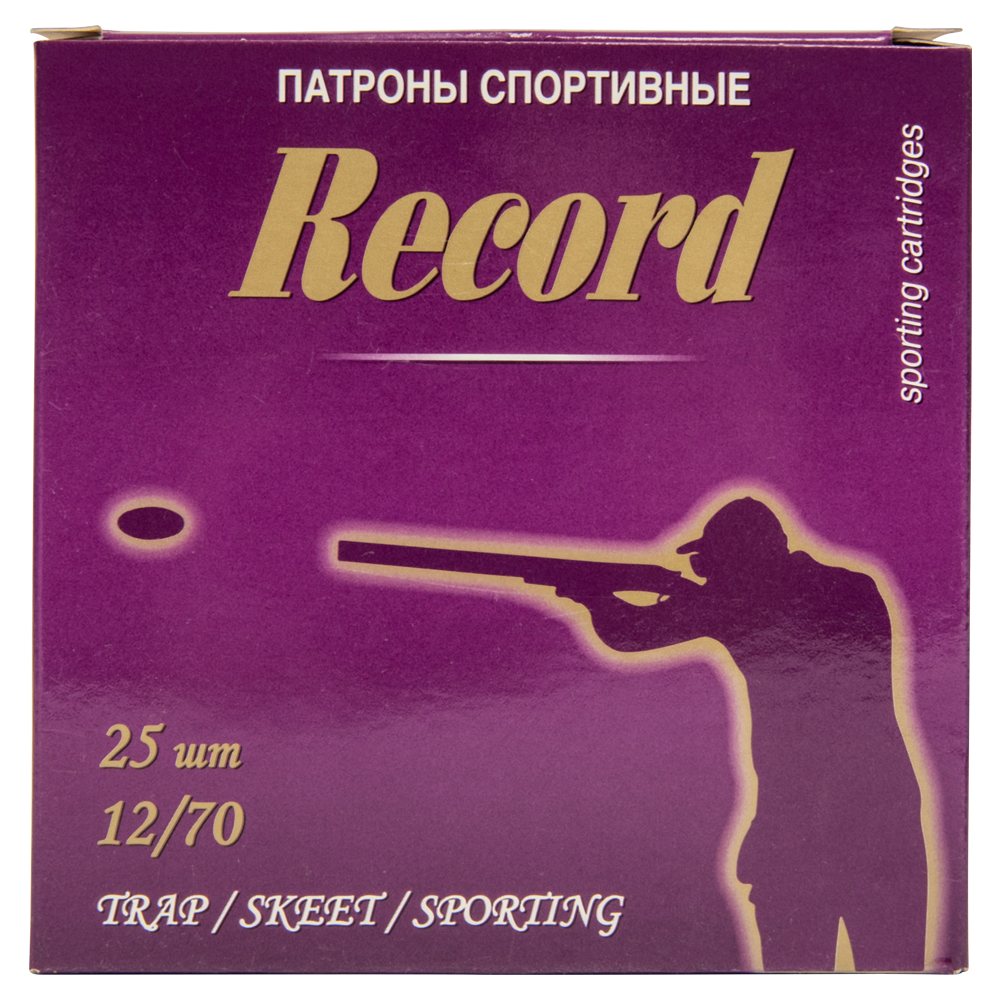 Патрон "Рекорд Спорт" 12/70 №7,5 24 г. (пачка 25шт). Фото №3