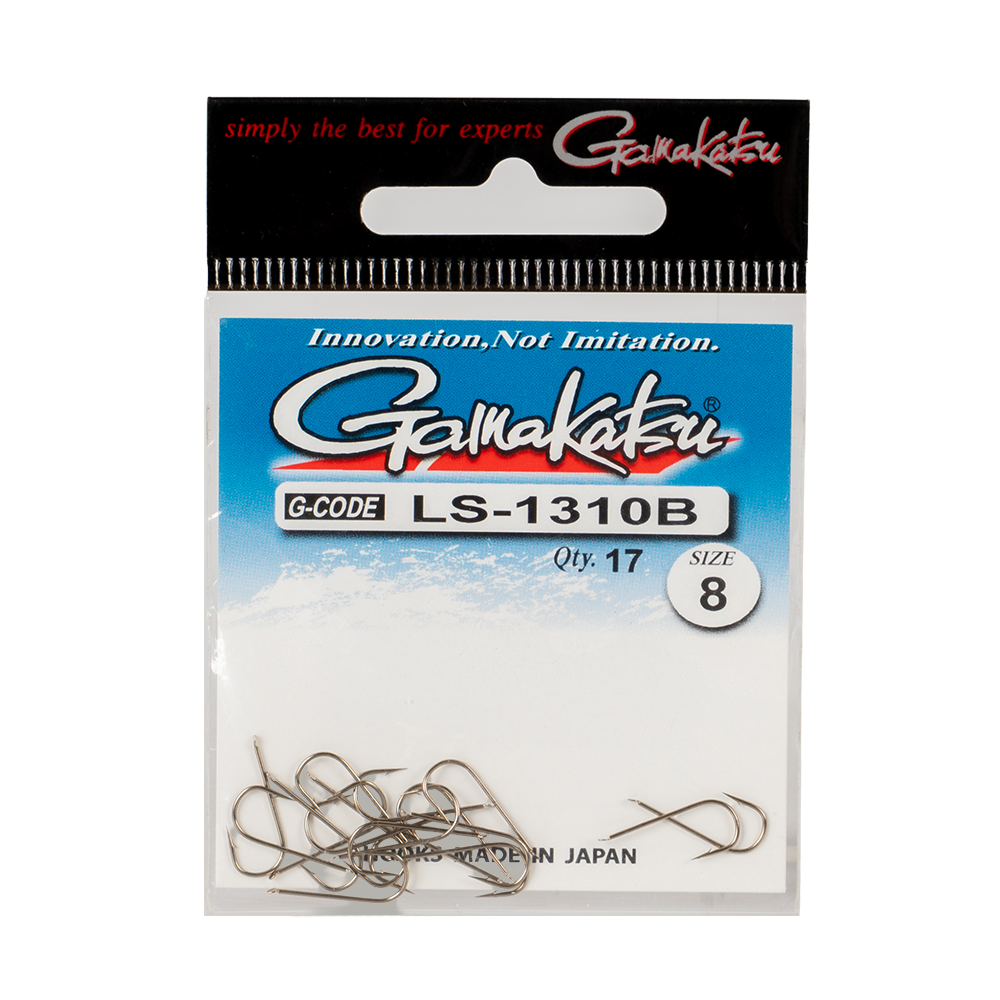 Крючок Gamakatsu Hook LS-1310B 17p N/L №08. Фото №1