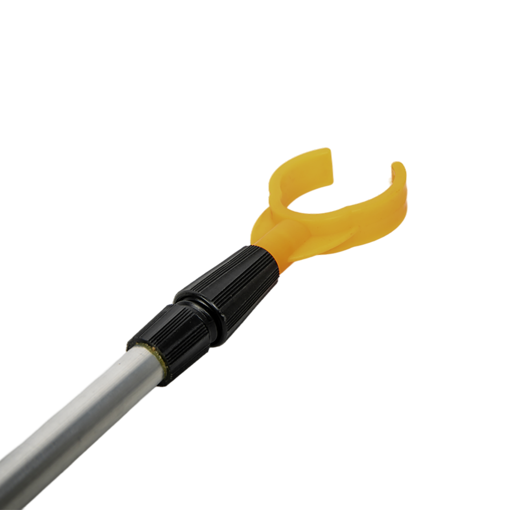 Стойка для удилищ Tirana телескопическая 900мм, U образный оранжевый рогач (алюминиевая). Фото №2