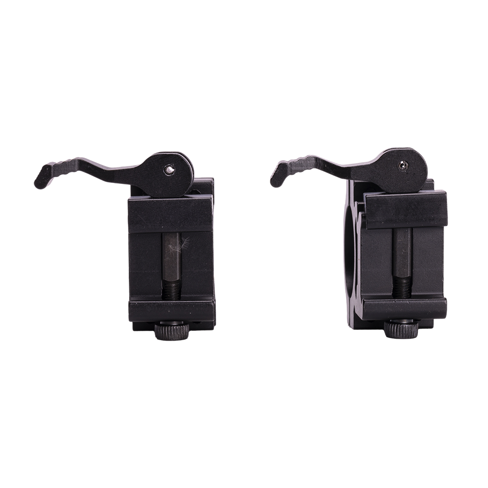 Кольца быстросъемные REMINGTON 25,4мм на Weaver низкие 15мм рычаг блистер. Фото №5