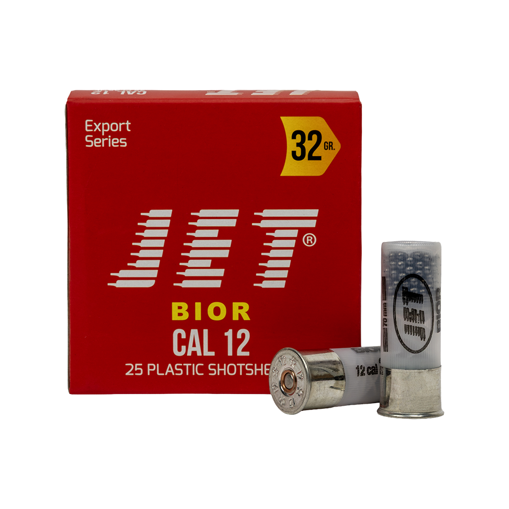 Патрон JET 12/70 Bior № 4 32гр (пач.25шт/короб.250шт). Фото №2