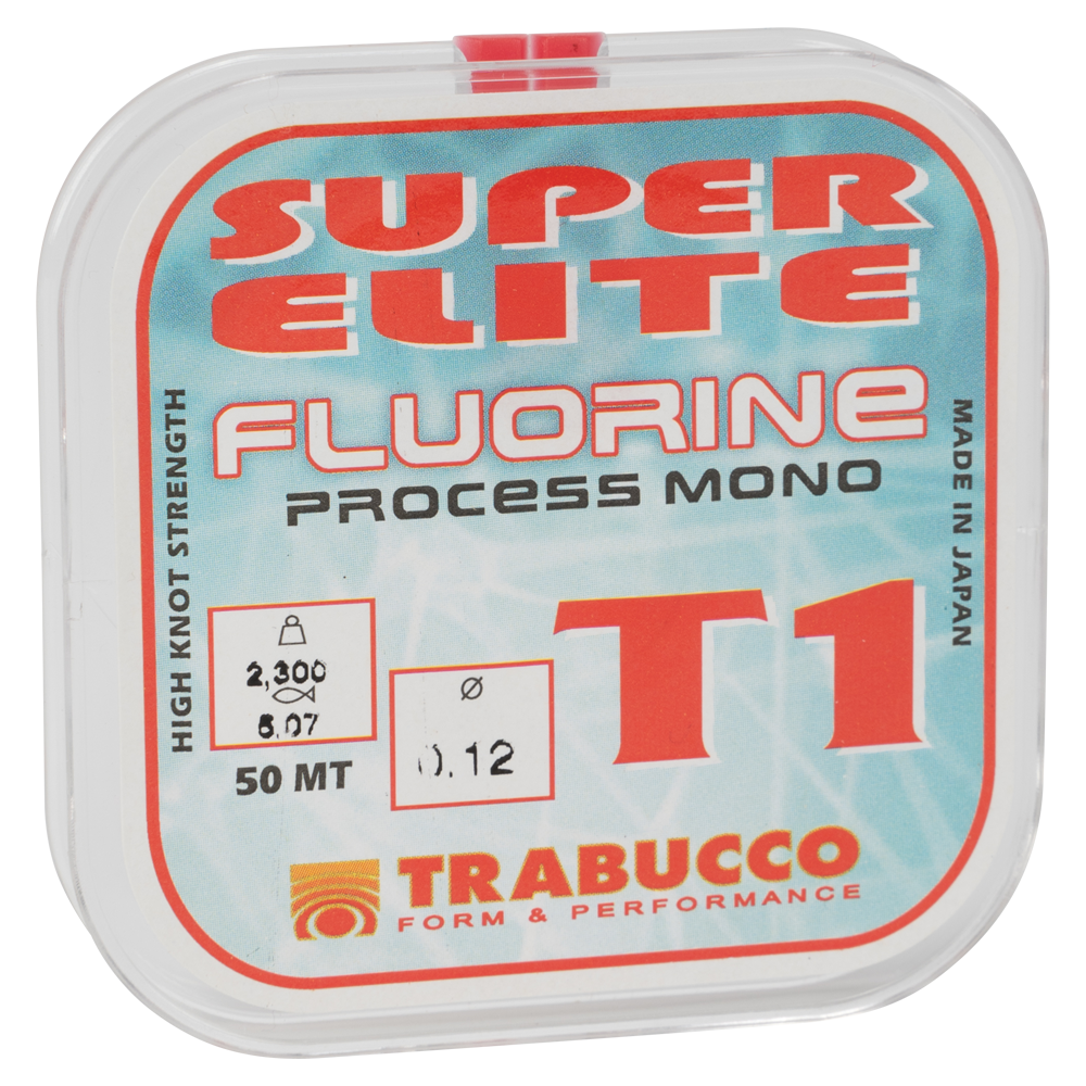 Леска SUPER ELITE FLUORINE 50m 0.12. Фото №2