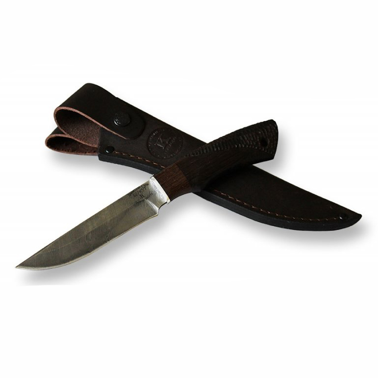 Нож "Беркут" (дамаск , без рисунка) (Кашулин). Фото №2