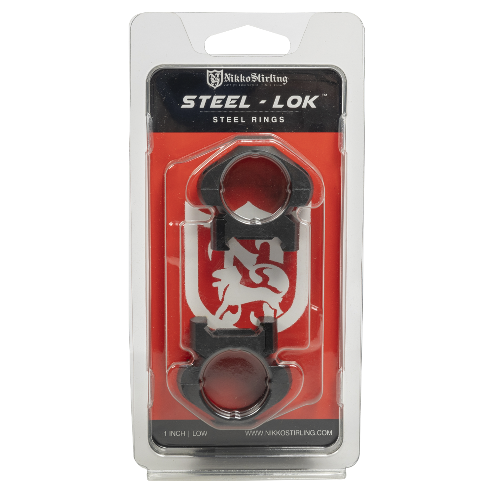 Кольца Nikko Stirling Diamond, небыстросъемные на Weaver, 25.4мм, низкие, 2 винта, сталь. Фото №1