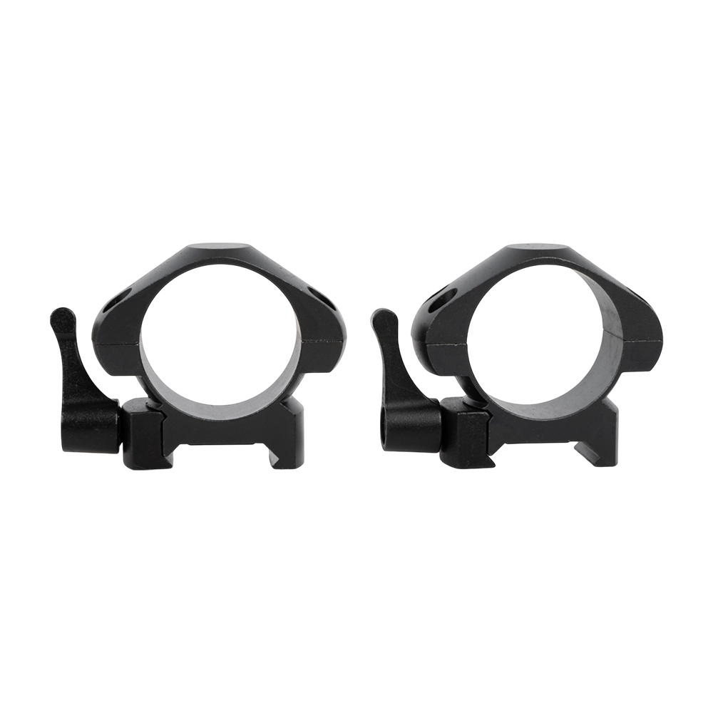 Кольца Veber E 3021 QL Weaver 30мм быстросъемные низкие (сталь). Фото №2