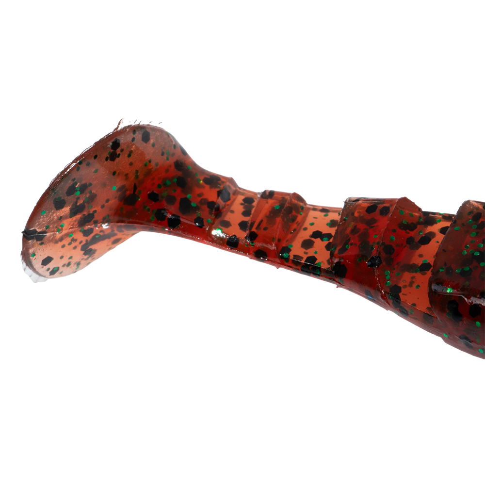 Виброхвост MADFISH Active Predator 70мм, 3,9гр, съедобная (5 шт. уп.) цвет (015). Фото №3