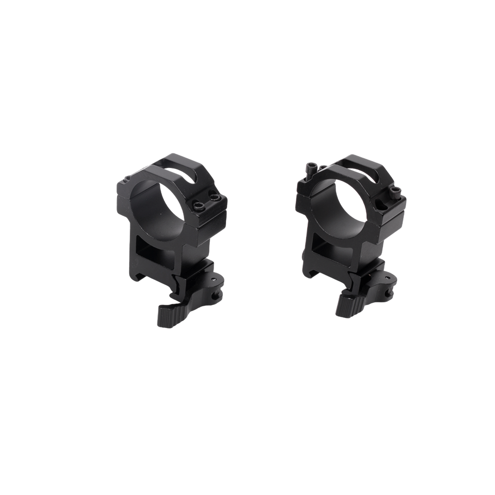 Кольца быстросъемные REMINGTON 30мм на Weaver средние 22мм рычаг блистер. Фото №3