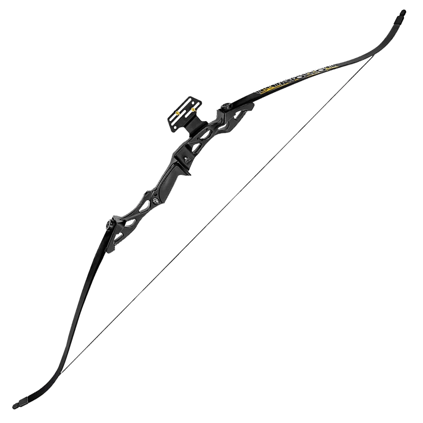Лук Man Kung RB001, рекурсивный, black, 40lbs. Фото №2
